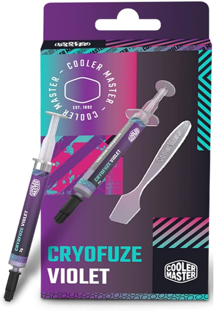 THERMAL PASTE COOLER MASTER CRYOFUZE 72G THERMAL PASTE COOLER MASTER CRYOFUZE 72G